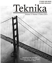 Icon image Teknika: Jurnal Sains dan Teknologi, Vol. 15(2), Tahun 2019