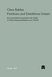 Icon image Partitives und Distriktives Setzen