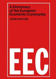 Icon image Dictionary of the European Economic Community