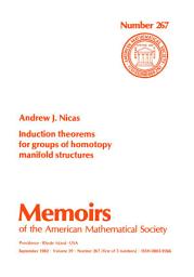 Icon image Induction Theorems for Groups of Homotopy Manifold Structures