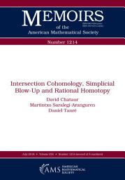 Icon image Intersection Cohomology, Simplicial Blow-Up and Rational Homotopy