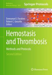 Icon image Hemostasis and Thrombosis: Methods and Protocols, Edition 2