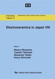 Icon image Electroceramics in Japan VIII