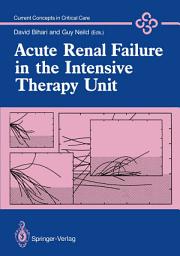 Icon image Acute Renal Failure in the Intensive Therapy Unit