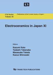 Icon image Electroceramics in Japan XI