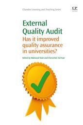 Icon image External Quality Audit: Has It Improved Quality Assurance in Universities?