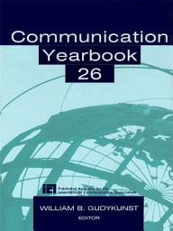 Icon image Communication Yearbook 26