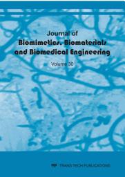 Icon image Journal of Biomimetics, Biomaterials and Biomedical Engineering Vol. 30