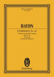 Icon image Symphony No. 45 F# minor, "Farewell": Hob. I: 45