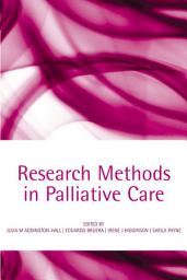 Icon image Research methods in palliative care