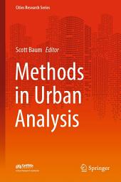 Icon image Methods in Urban Analysis