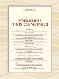 Icon image Ephemerides Iuris Canonici: Anno 56 (2016) n.2