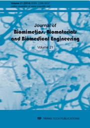 Icon image Journal of Biomimetics, Biomaterials and Biomedical Engineering Vol. 21