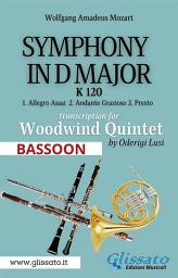 Icon image (Bassoon) Symphony K 120 - Woodwind Quintet: in D Major