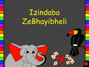 Isithombe sesithonjana se-Izindaba ZeBhayibheli: Zulu Bible Stories