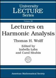 Icon image Lectures on Harmonic Analysis