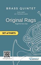 Icon image Brass Sheet Music for Quintet: Original Rags (parts): intermediate level