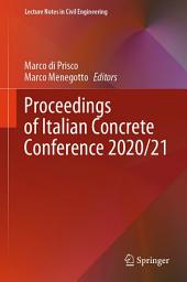 Icon image Proceedings of Italian Concrete Conference 2020/21