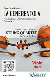 Icon image Viola part of "La Cenerentola" overture for String Quartet: for intermediate/advanced players