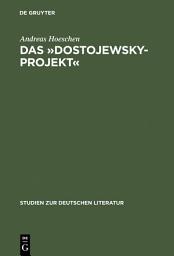 Icon image Das »Dostojewsky-Projekt«: Lukács' neukantianisches Frühwerk in seinem ideengeschichtlichen Kontext