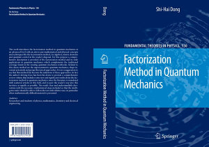 Icon image Factorization Method in Quantum Mechanics