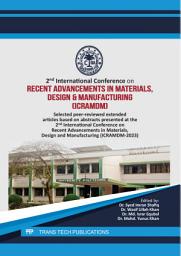 Icon image 2nd International Conference on Recent Advancements in Materials, Design & Manufacturing (ICRAMDM)