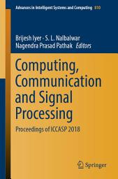 Icon image Computing, Communication and Signal Processing: Proceedings of ICCASP 2018