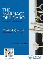 Icon image Bb Clarinet 2 part "The Marriage of Figaro" overture for Clarinet Quartet: intermediate level