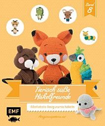 Icon image Tierisch süße Häkelfreunde 8: Allerliebste Amigurumis häkeln