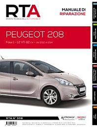 Icon image Manuale di riparazione meccanica Peugeot 208 1.2 VTi 82 cv - RTA308