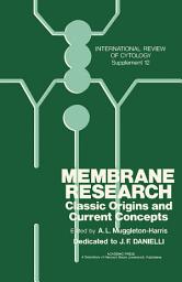 Icon image Membrane Research: Classic Origins and Current Concepts